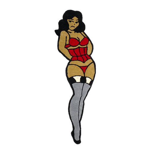 PIN UP GIRL RUG